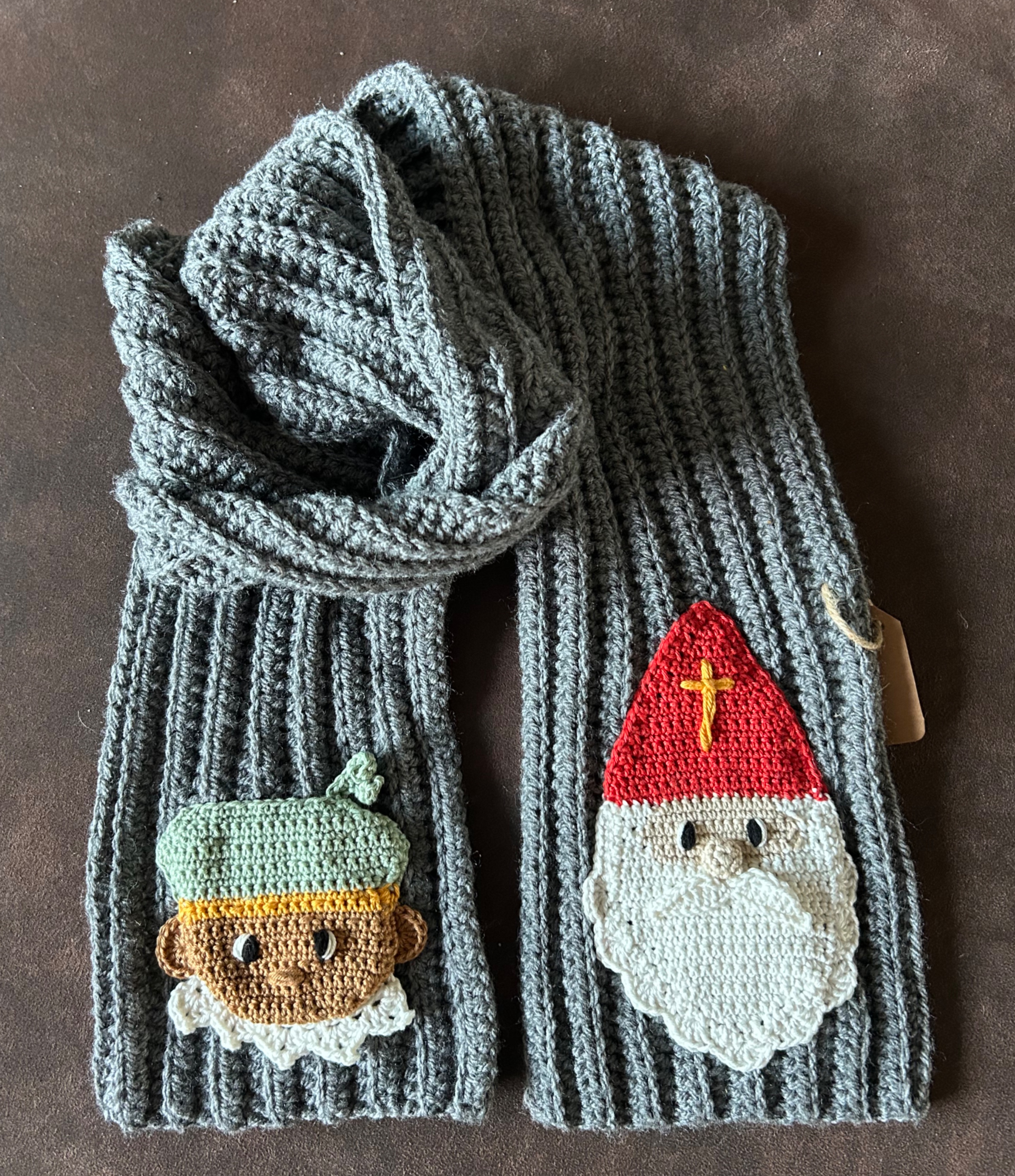 Sint en Piet sjaal 
